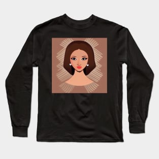 Beatiful latina girl Long Sleeve T-Shirt